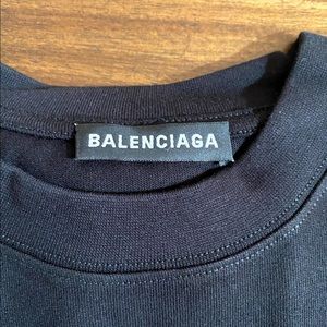 Balenciaga MasterCard Black T shirt